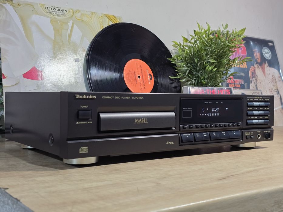 Cd player TECHNICS SL-PG420A ,4dac, mash, hifi audio stereo