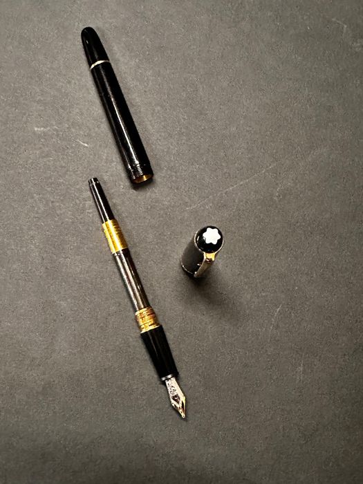 Stilou Montblanc Meisterstuck peniță aur 14 k