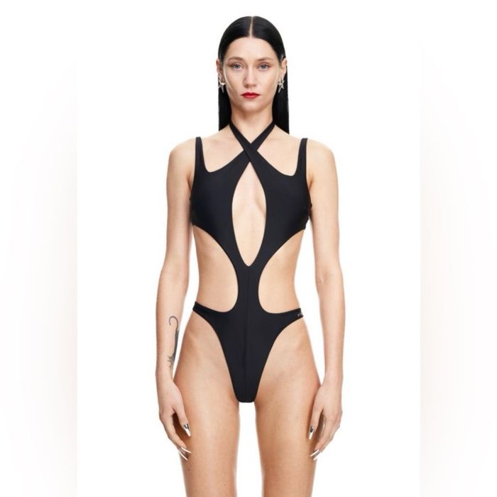 Costum de baie mugler x h&m