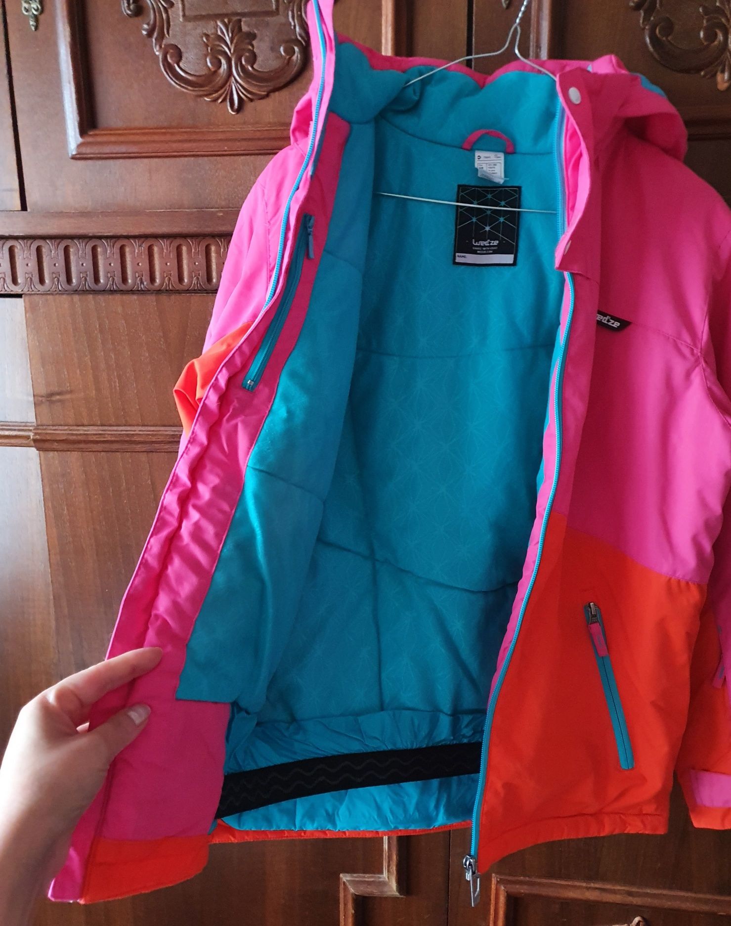 Costum ski Wed'ze Decathlon  151-160 cm, 14 ani,pentru fetițe