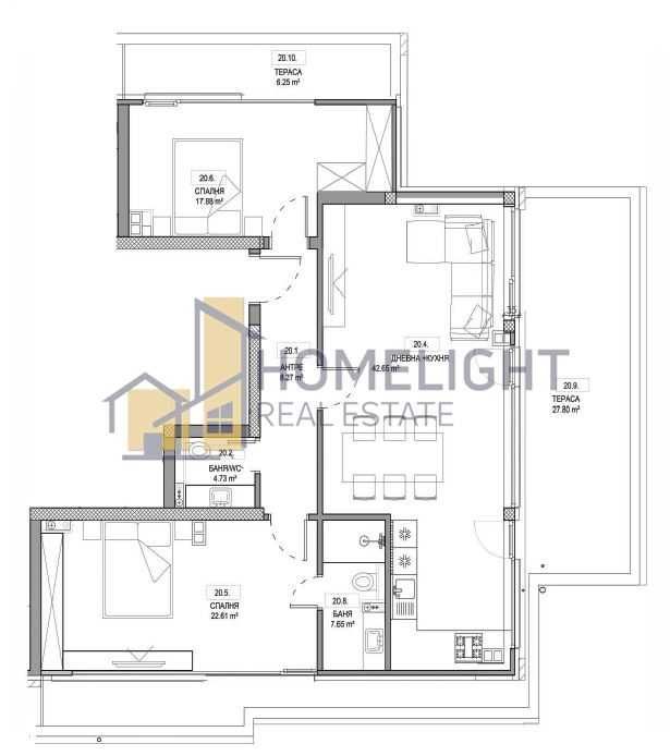Продава се Тристаен апартамент в София, Студентски град - 170 кв.м за 1963 €/кв.м - Снимка #11