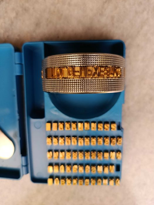 Термо штамповочный набор букв и цифр для FR-900