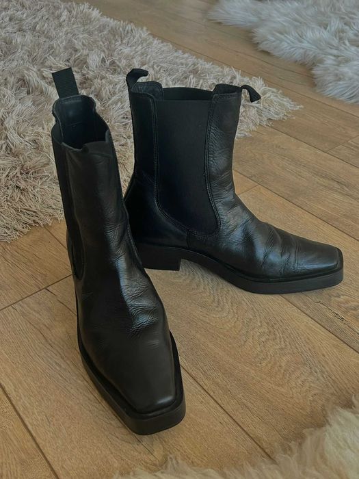 Ghete de piele H&M 39 premium selection