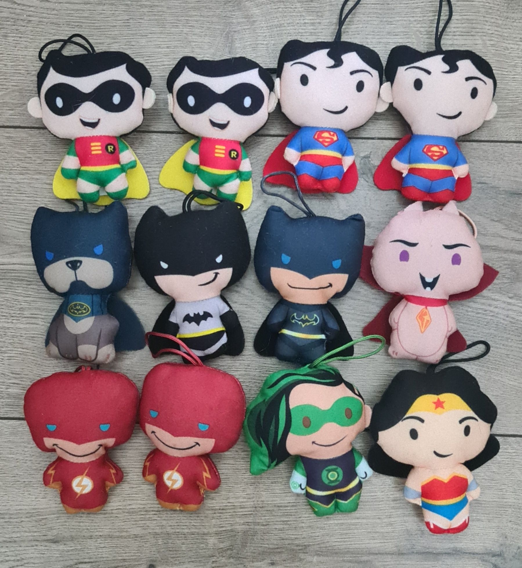 Plus soft toys DC comics