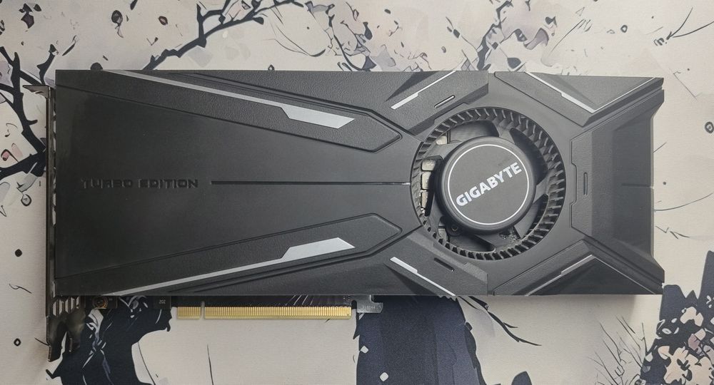 Мощная видеокарта Gigabyte RTX 2080 Turbo Edition на 8 GB