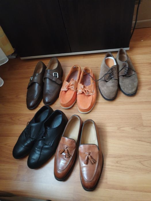 Pantofi piele și adidasi