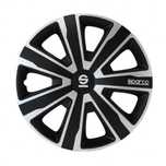 4 Броя LUX QUALITY SPARCO 14 инча Тасове за джанти 14'' Sparco PALERMO