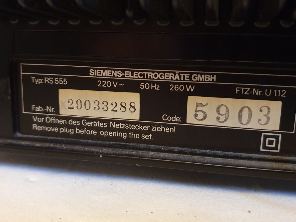 Vând amplituner Siemens RS555
