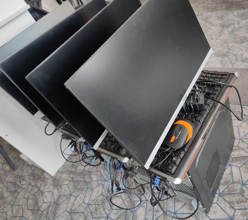 Современный рабочий компьютер для офиса учебы полный комплект