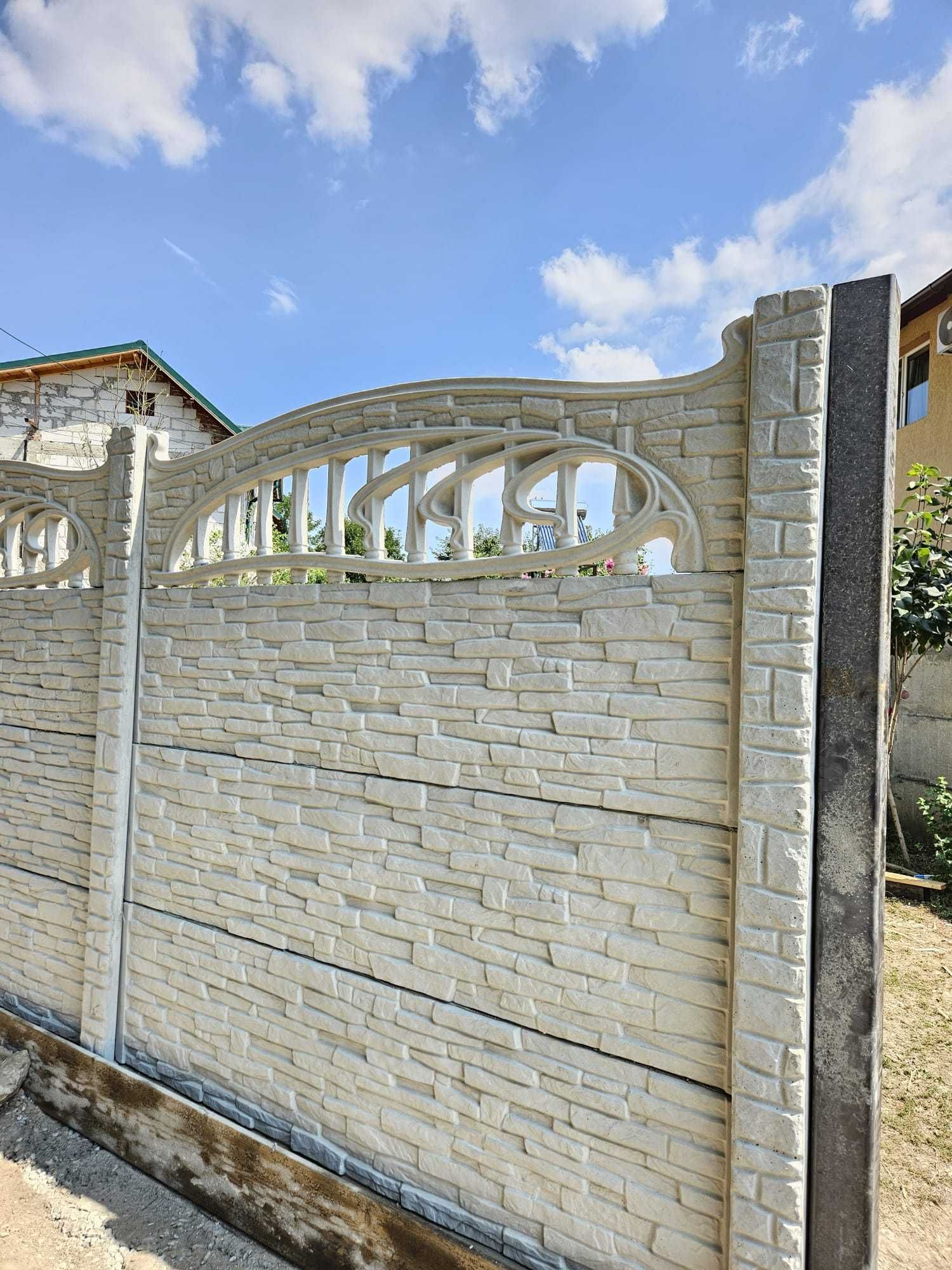 Gard Din Beton Armat - Solid, Durabil și Elegant