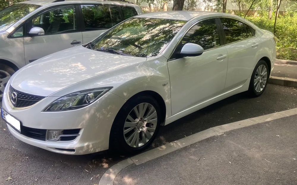 Mazda 6 Vand Mazda 6, 2.0 diesel, 140 CP, Alb perlat, 185000 km