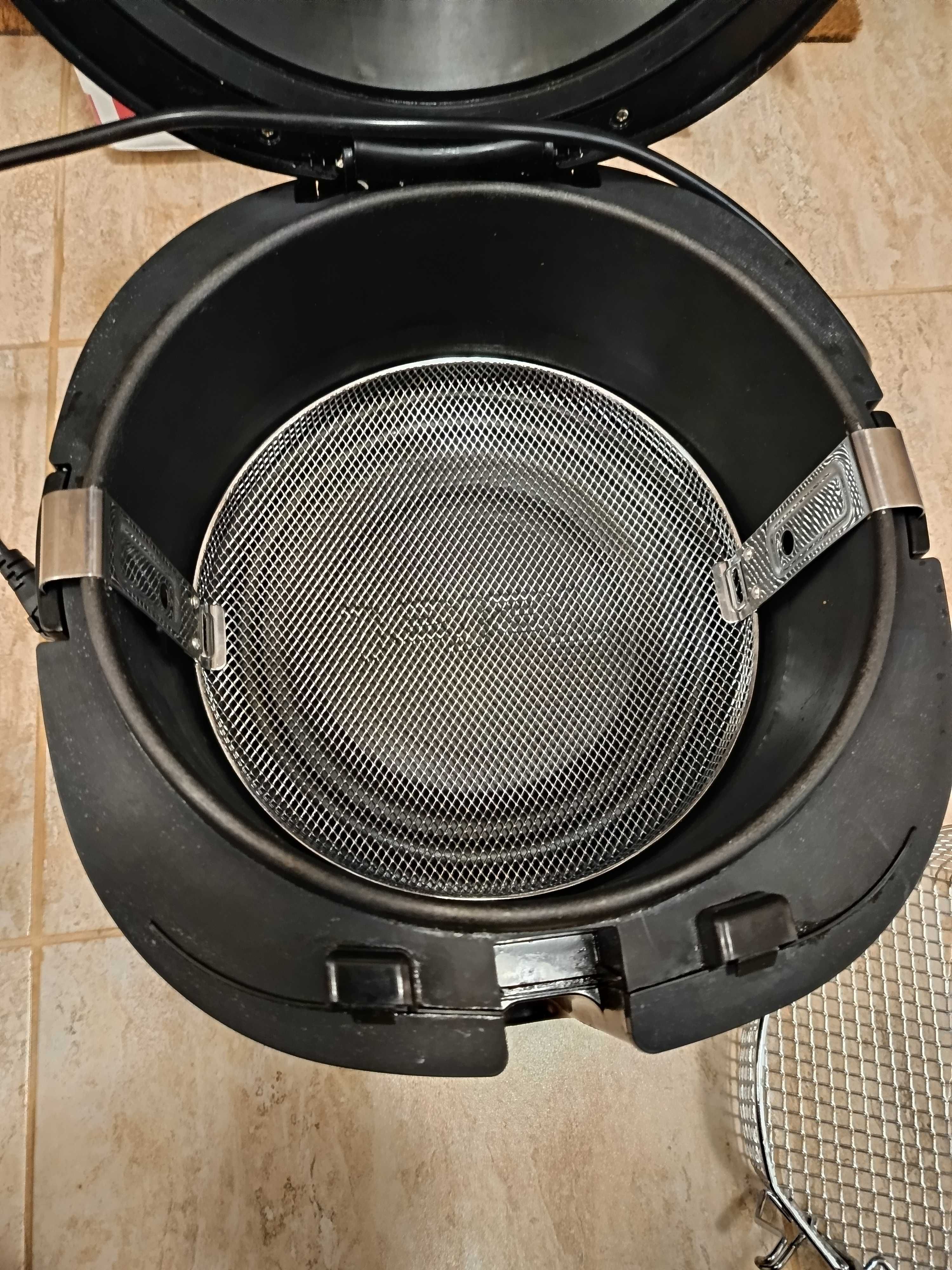 Фритюрник Tefal One Filtra Inox FF175D71, 1900 W, 2.1 л, Инокс/Черен