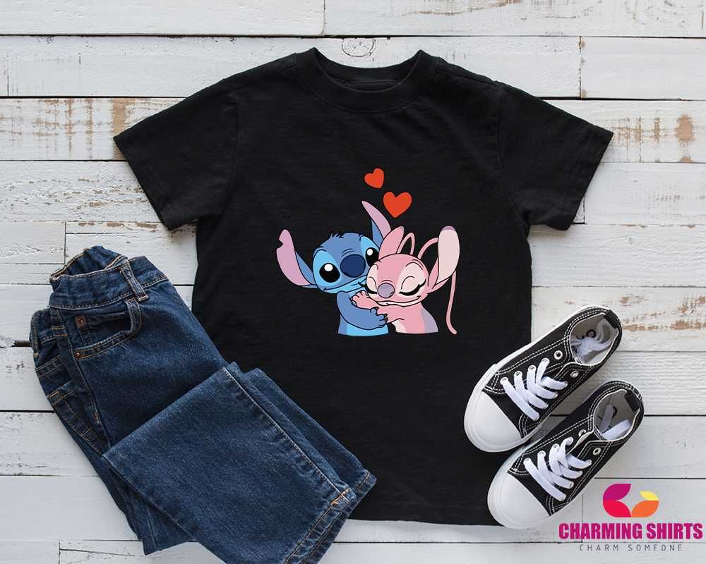 Тениски със Стич и Лило Stitch and Lilo