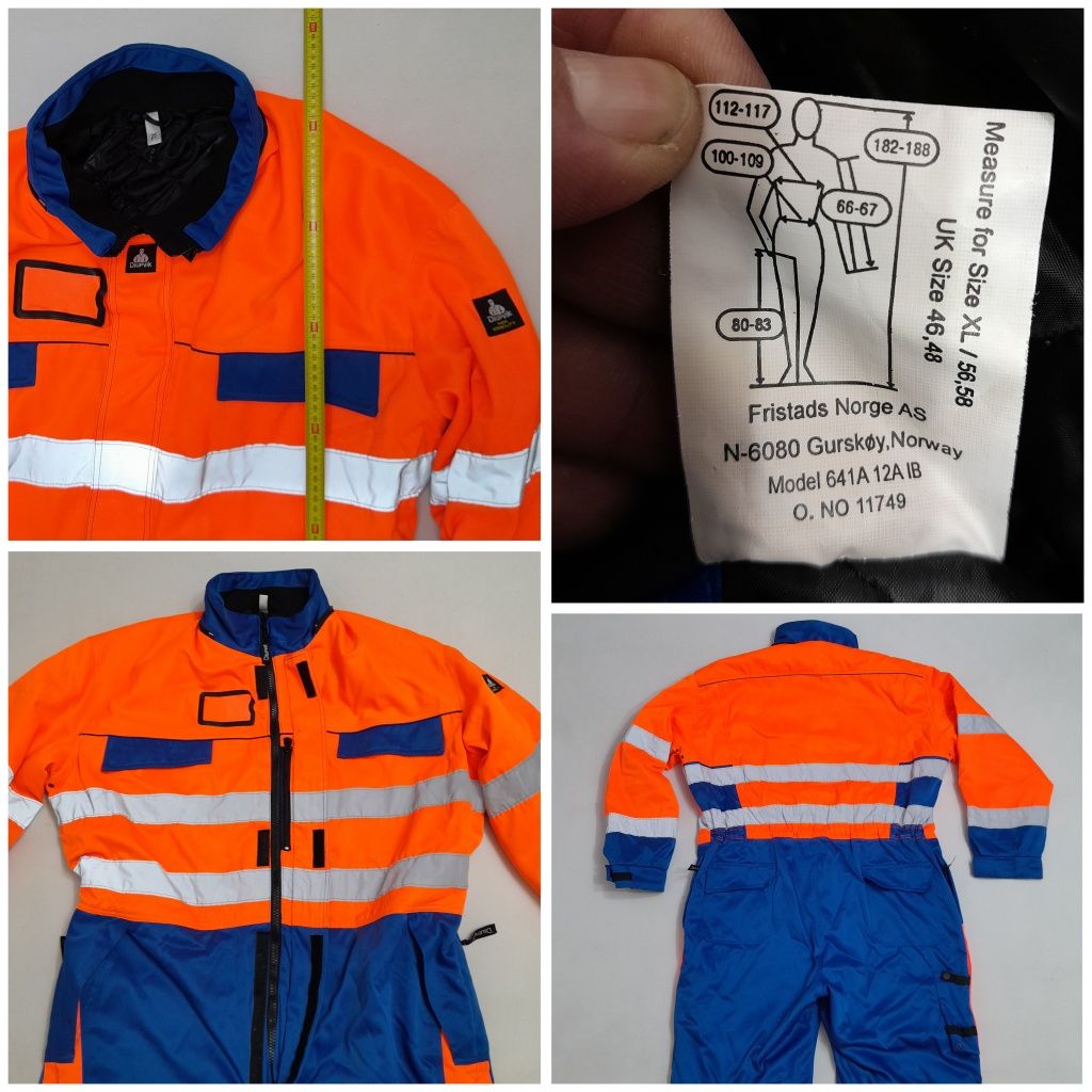 Salopeta iarnă Fristads Workwear, Combinezon muncă Djupvik nr. X