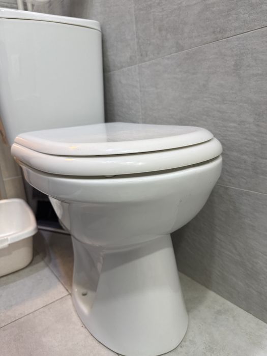 Унитаз целый не поврежденный