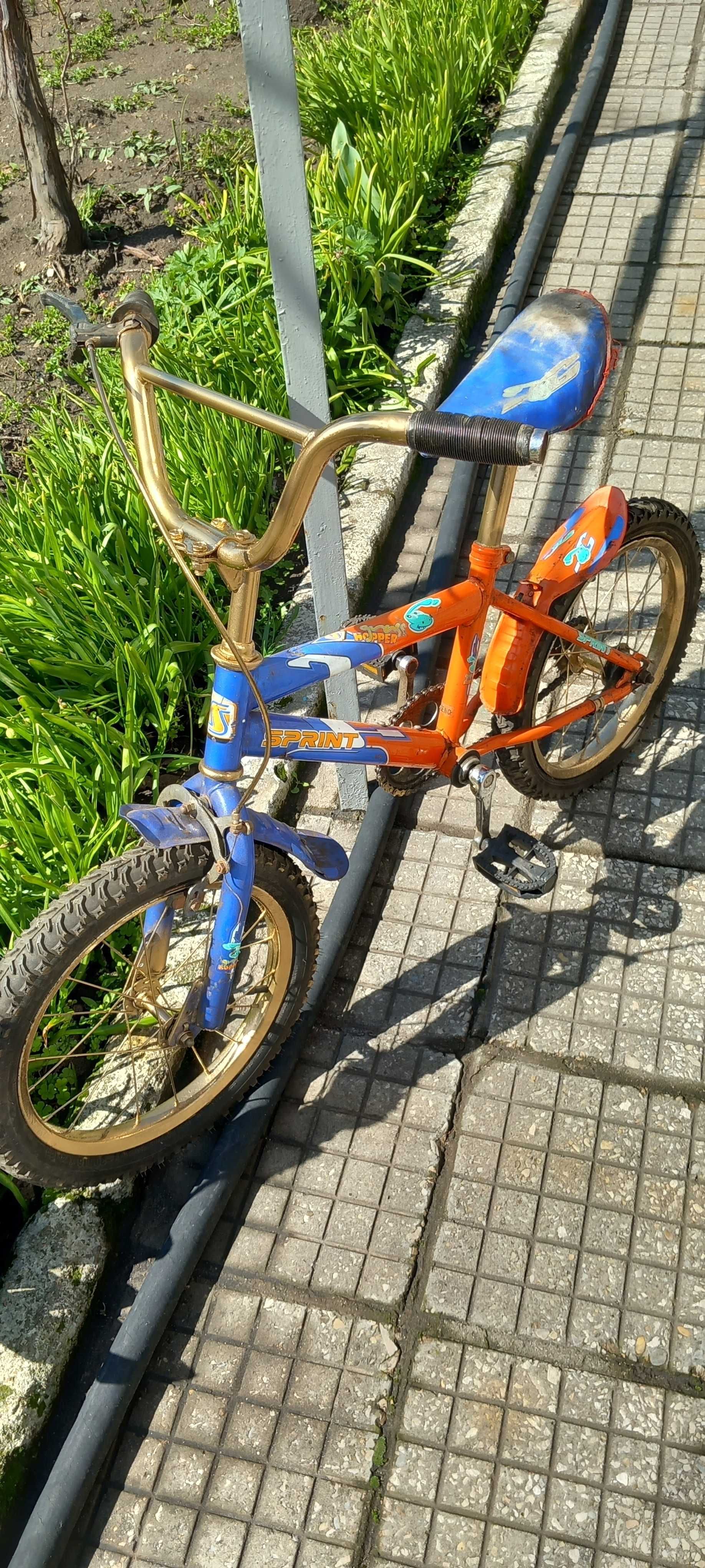 Продавам  детско колело Sprint  16'