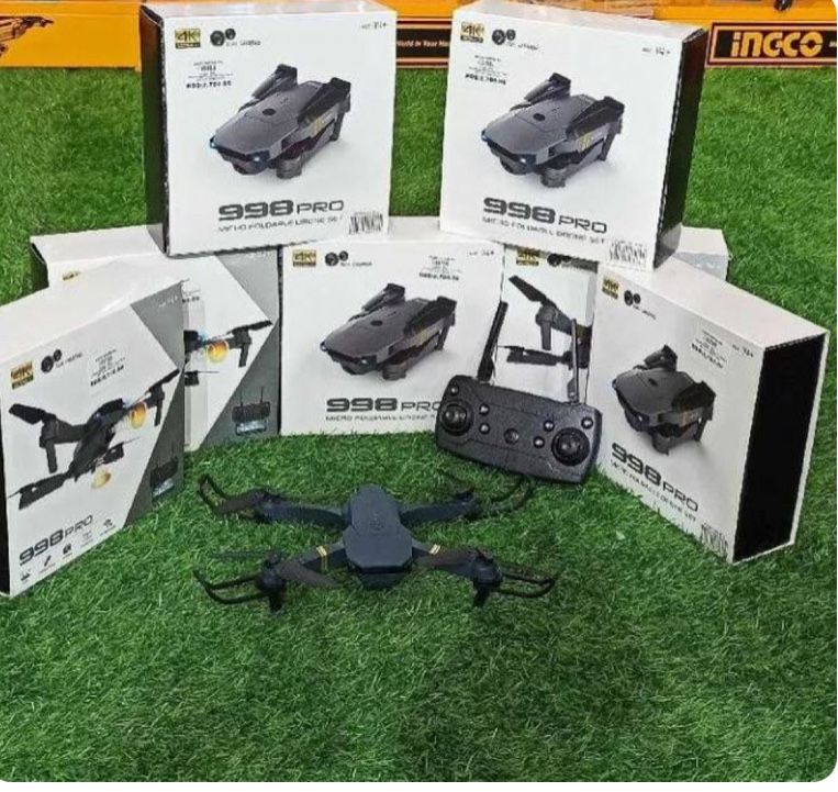 Сгъваем DRON 998 Pro с 2 камери, WIFI и приложение HD