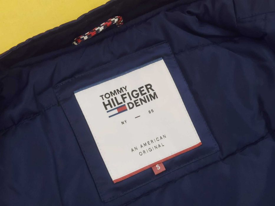 Geaca Tommy Hilfiger Denim Satin Bomber