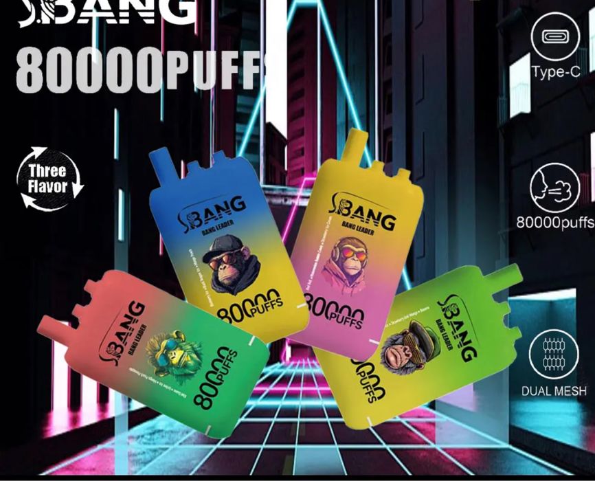 Vape 80000 Puffs 3 arome in dispozitiv