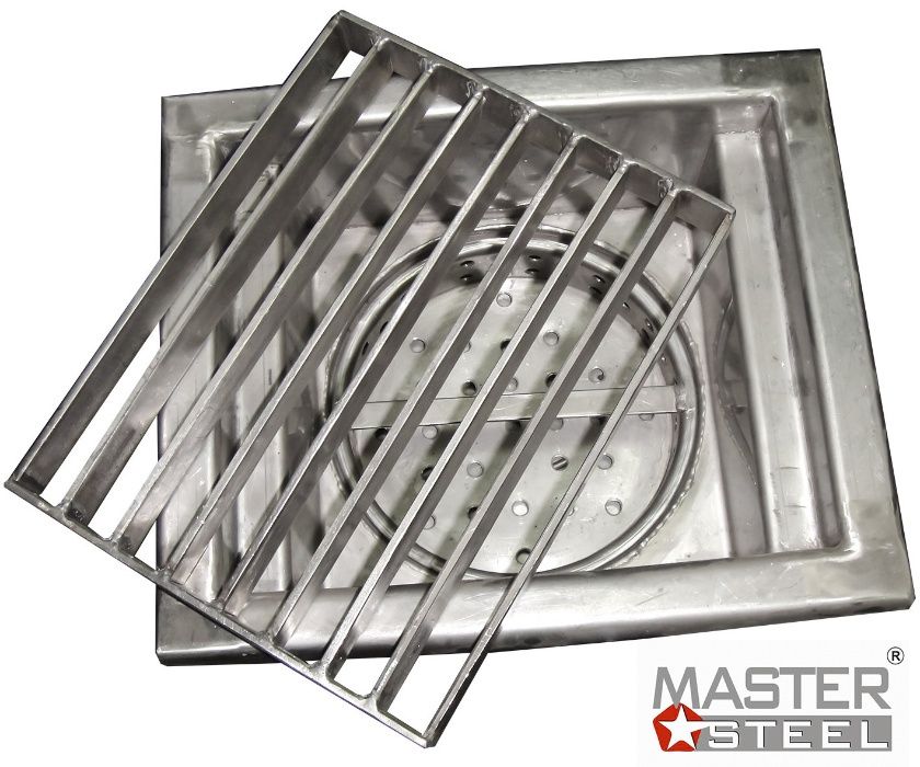Дренажные лотки и трапы из нержавеющей стали