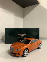 Bentley Continental GT Orange Minichamps 1:18