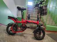 Электровелосипеды E-Bike 400W красный б/у