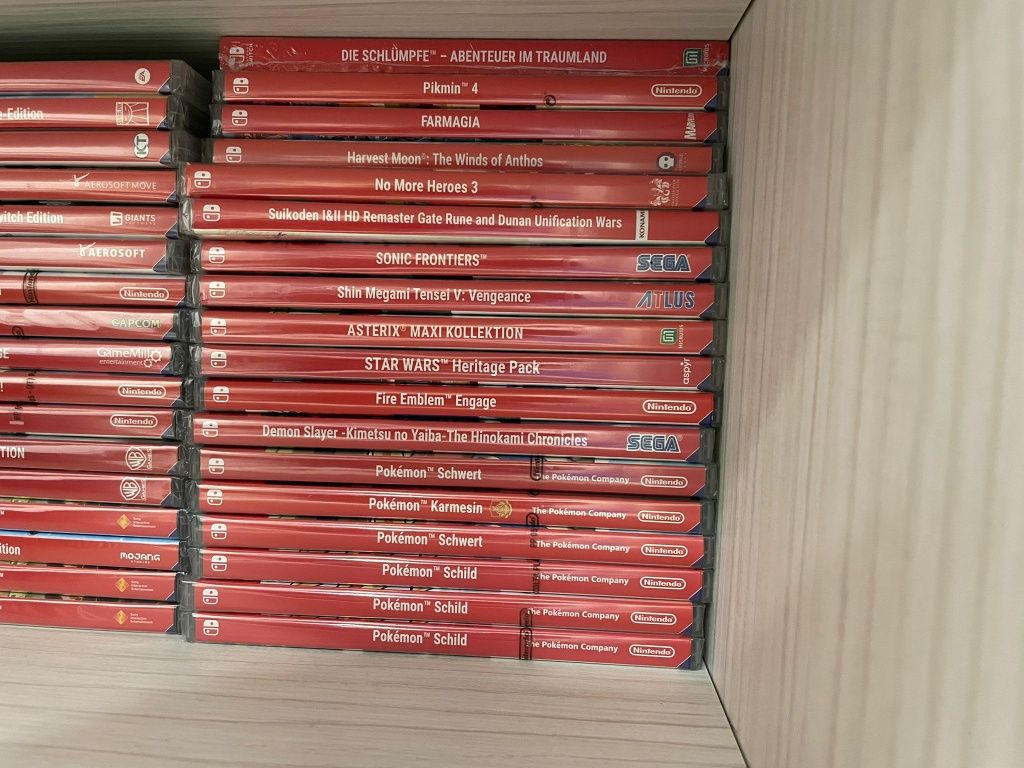 Jocuei Nintendo Switch sigilate 120 ron bucat