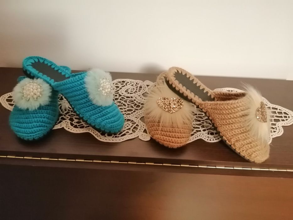 Incaltaminte crosetata: