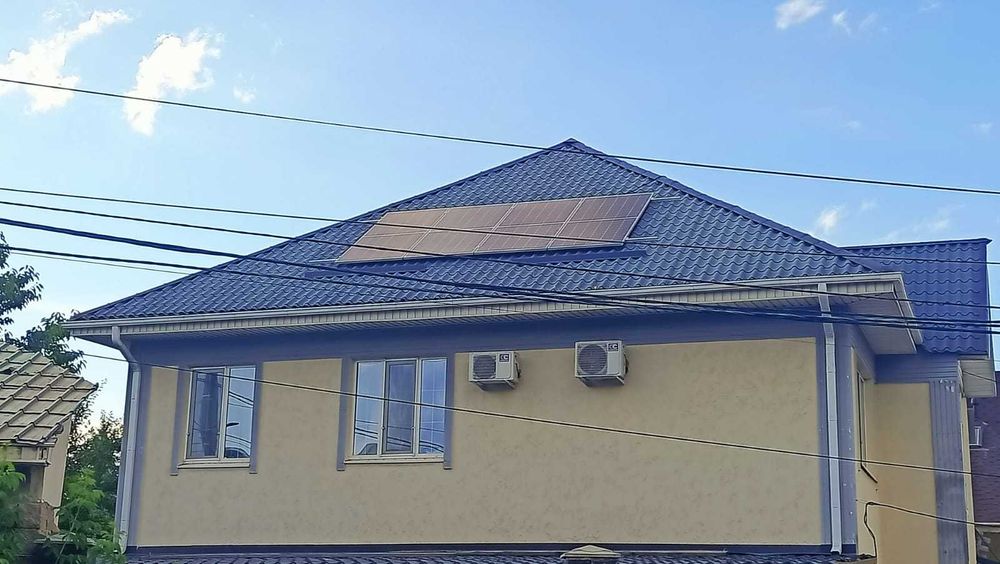 Солнечная электростанция 2кВт/ч для дома 220В