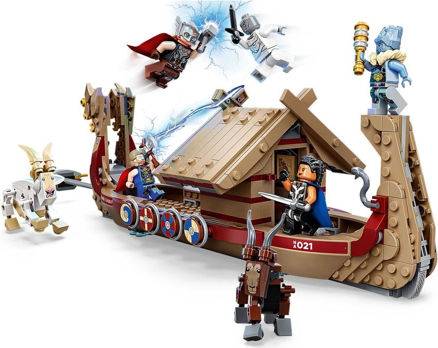 LEGO Marvel - Corabia lui Thor - Goat Boat 76208