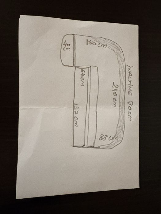 Coltar extensibil maro/bej