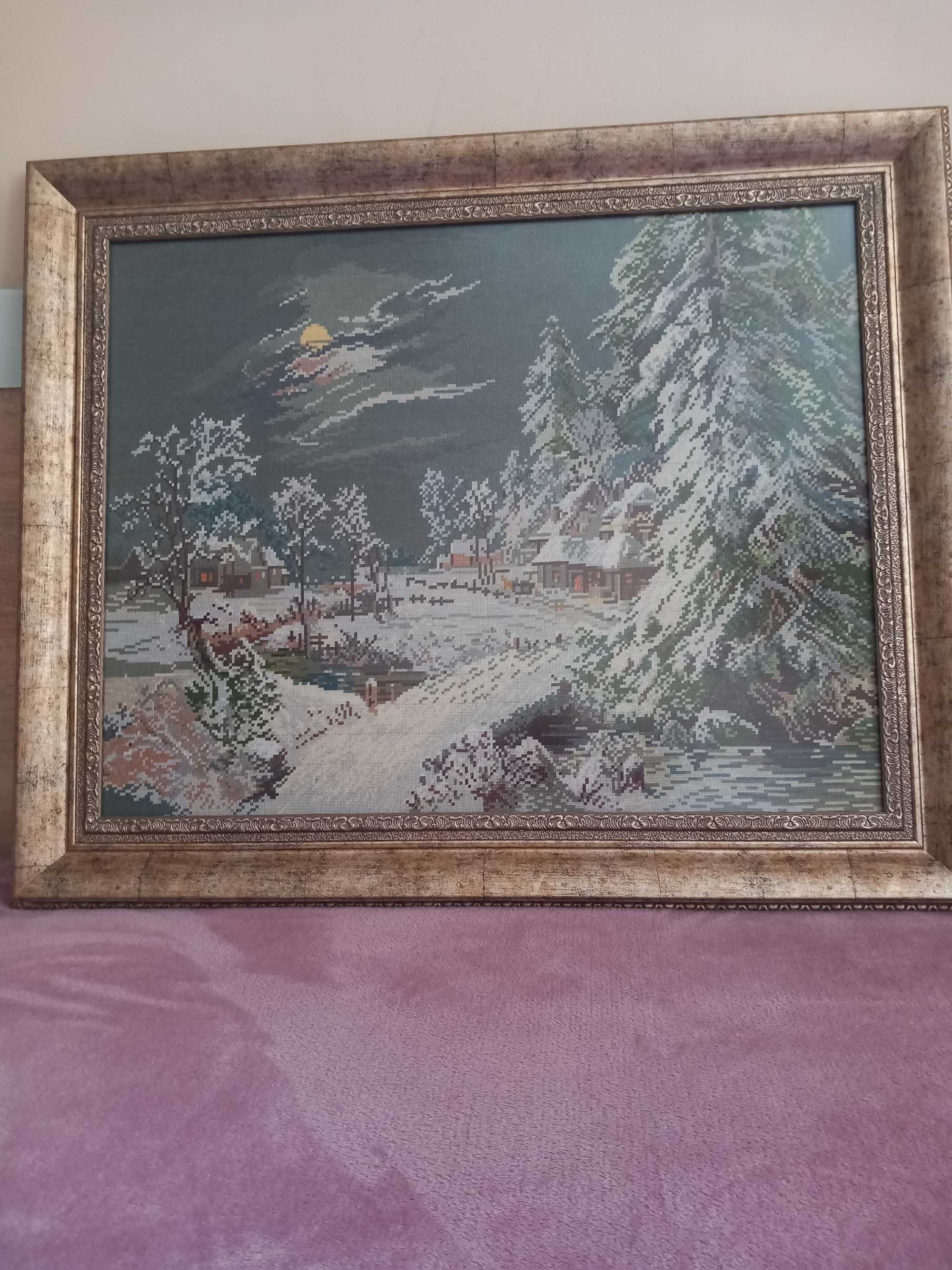 Гоблен Лунна зима.