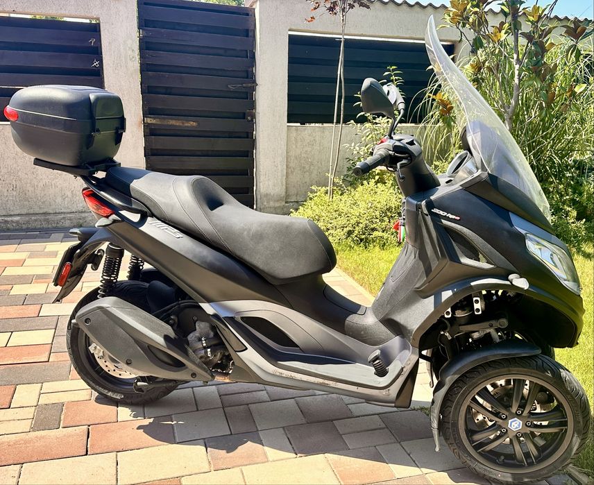 Piaggio mp3, piaggio 3 roti, scuter 3 roti, ABS/ASR, scuter in rate