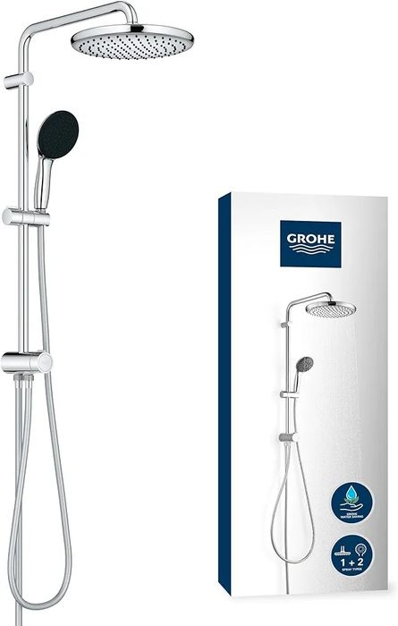 Душ система Grohe Vitalio Start System 250 с превключвател