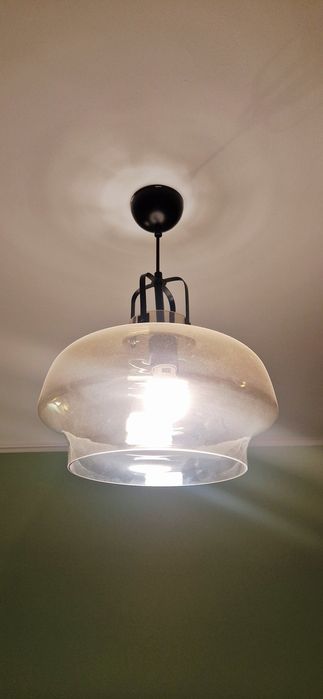 Lustră vintage sticlă