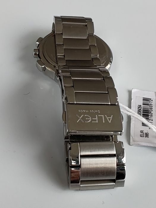Ceas Alfex Flat Line Chronograph Quartz 40 mm Nou-Nepurtat!