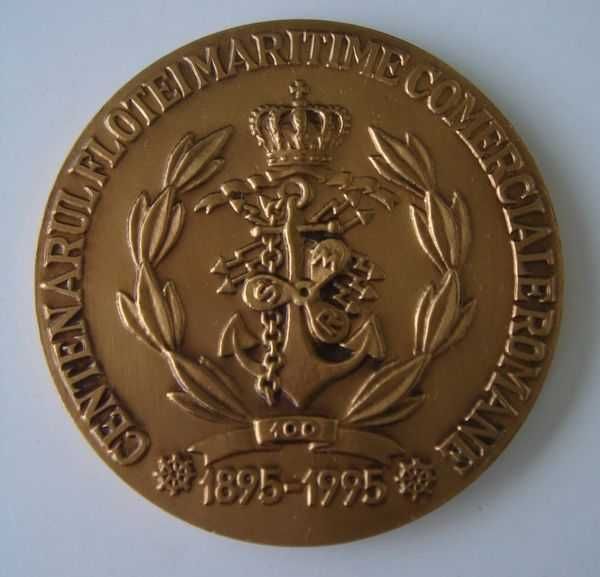 Medalii : Centenarul Flotei Maritime Comerciale Romane