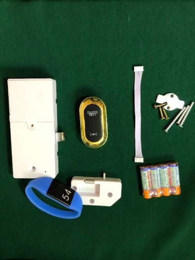 Электронные замки для шкафчиков раздевалок RFID + ЛОГОТИП