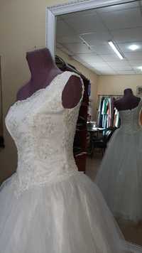 Дизайнерскиое свадебное платье,  44-46разм