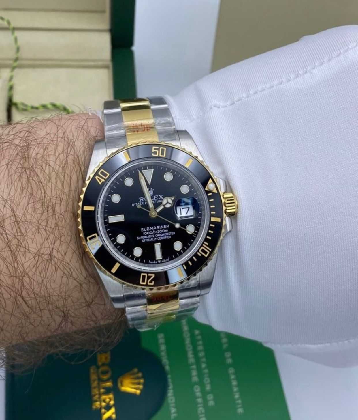 Rolex Submariner Two-Tone Black Dial New Model