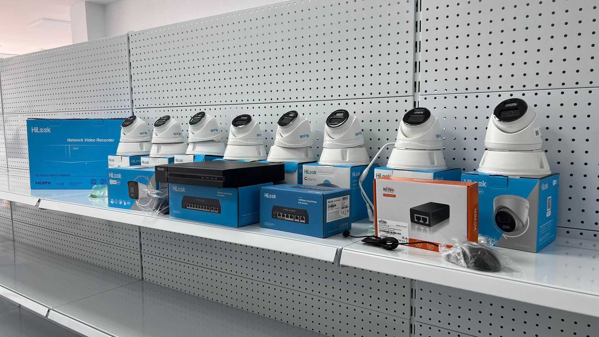 Пълен КОМПЛЕКТ за ВИДЕОНАБЛЮДЕНИЕ Hikvision 8 камери + NVR + аксесоари