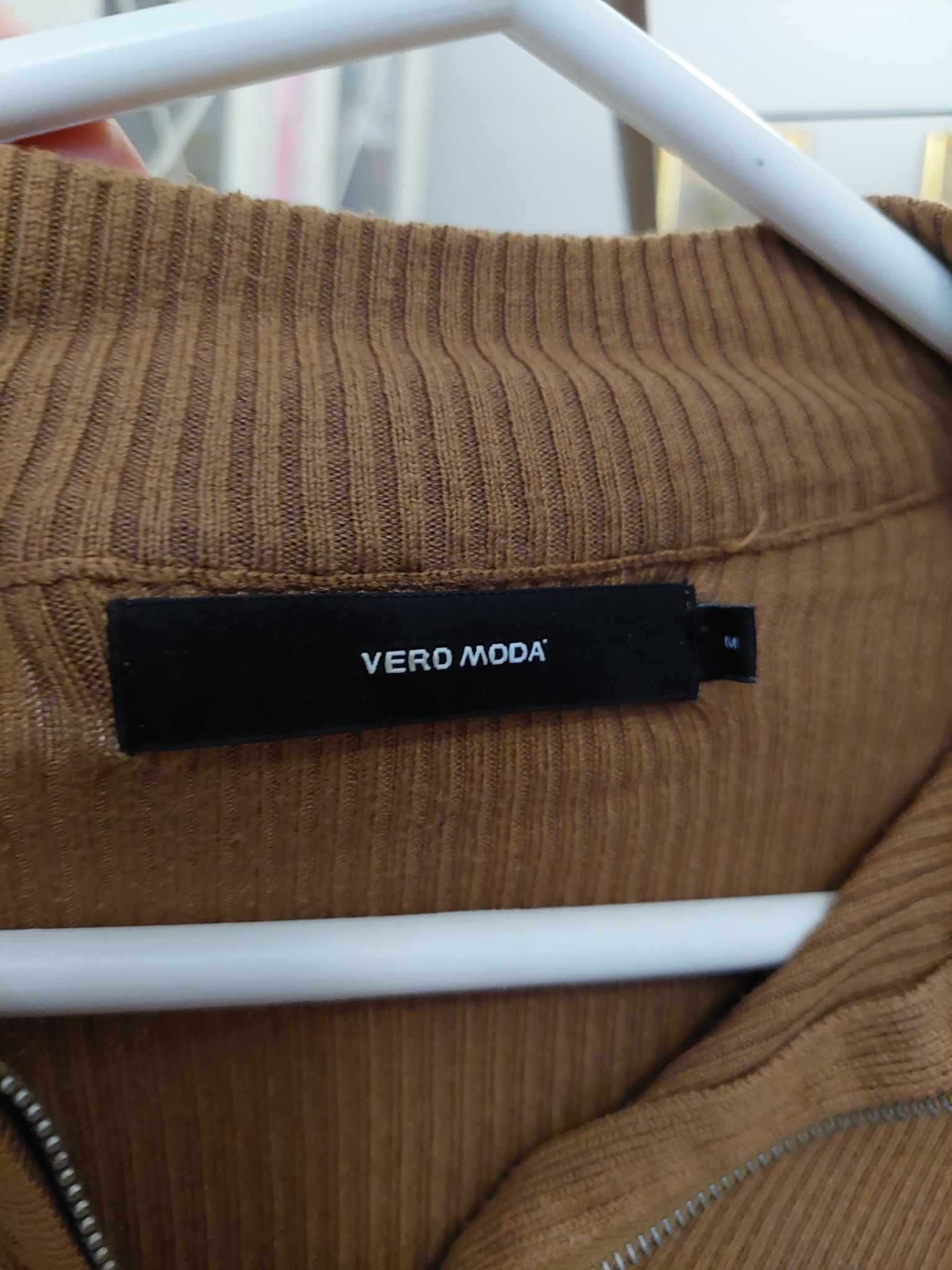 Кафяв пуловер-блуза Vero Moda M размер