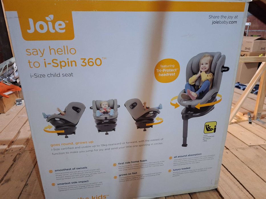 Scaun auto rotativ Joie I-Spin 360°