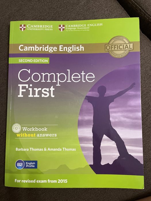 B2 Учебник и тетрадка Cambridge english