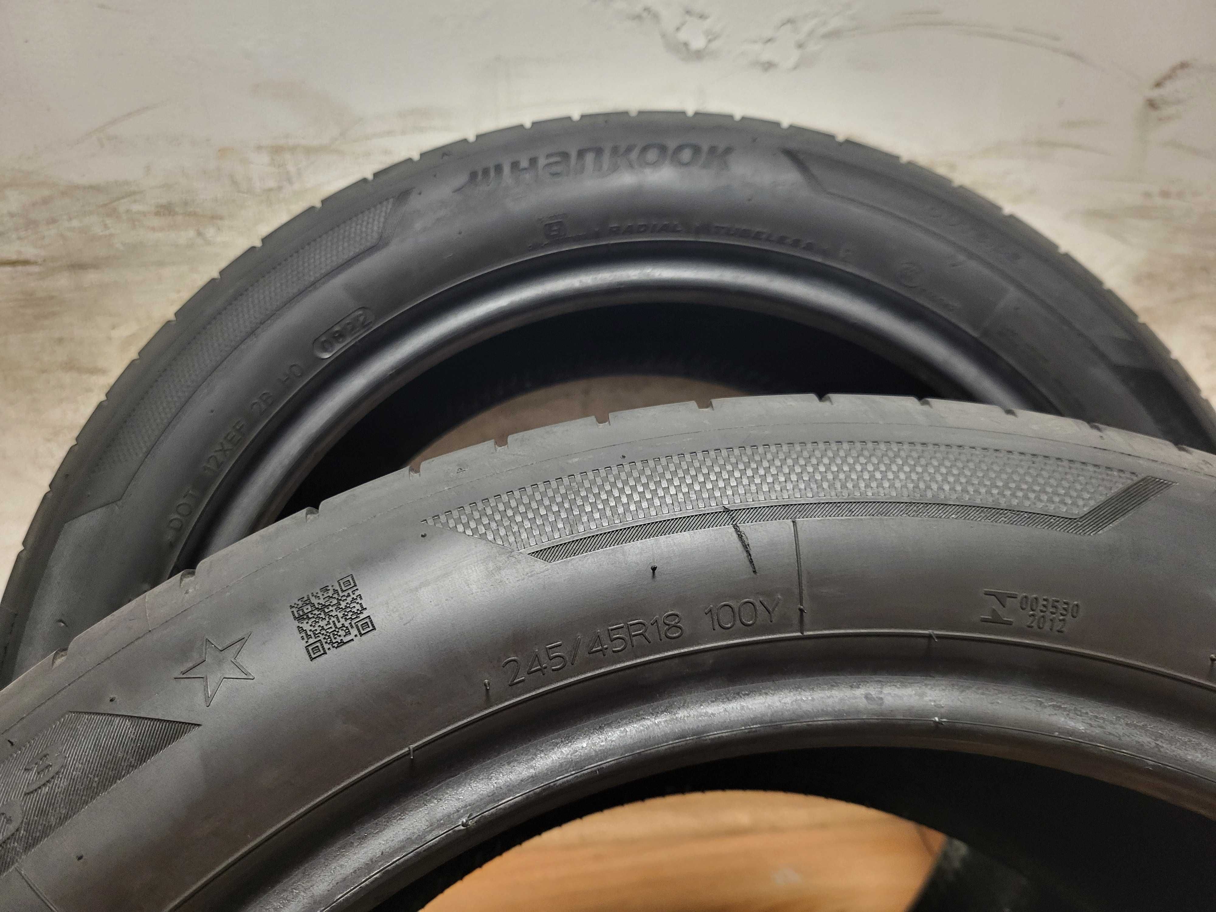 2 бр. 245/45/18 Hankook Dot22 / летни гуми