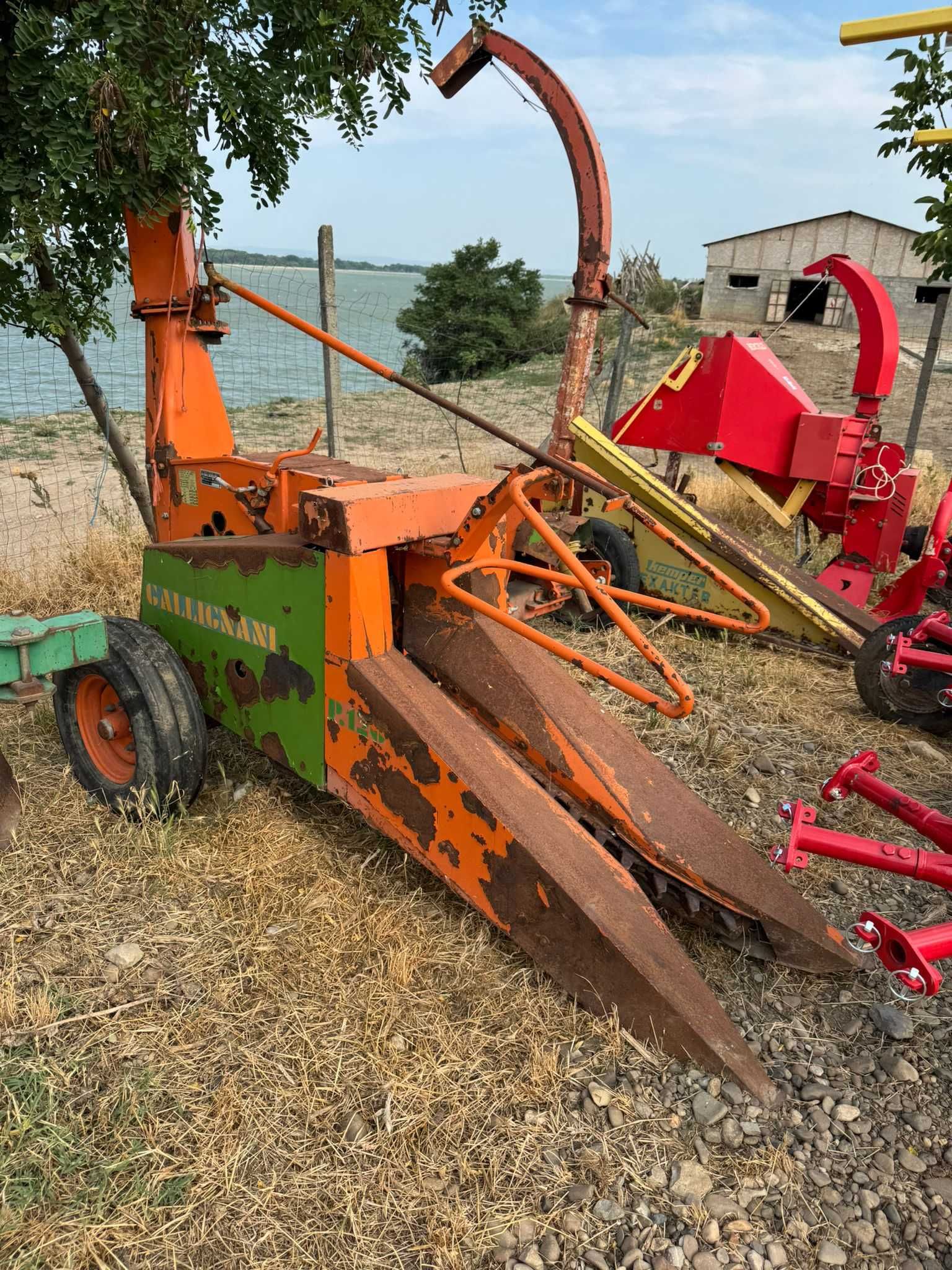 Siloziera Gallignani pentru facut siloz pe 1 rand, la tractor de 45 CP