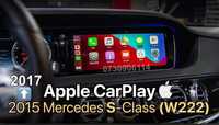 Mercedes Wireless Apple CarPlay Android Auto S CLASS W222