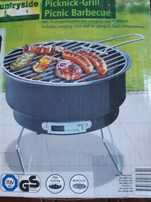 Set grill picnic + geantă izotermă. NEFOLOSIT in cutia originala