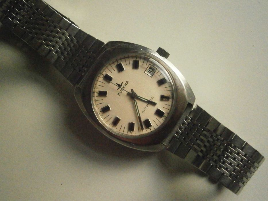 DUGENA, automatic, 36,5 mm, PUW 1561, 25 jewels, Pfortzheimer, Germany