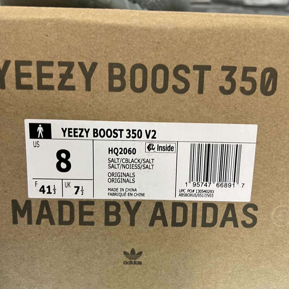 36-45 Yeezy 350 v2 Salt Men